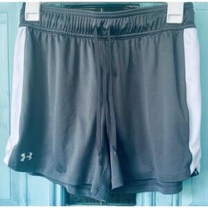 Under Armour SzSm Gray Shorts Active Gym Running Shorts Stretchy womens